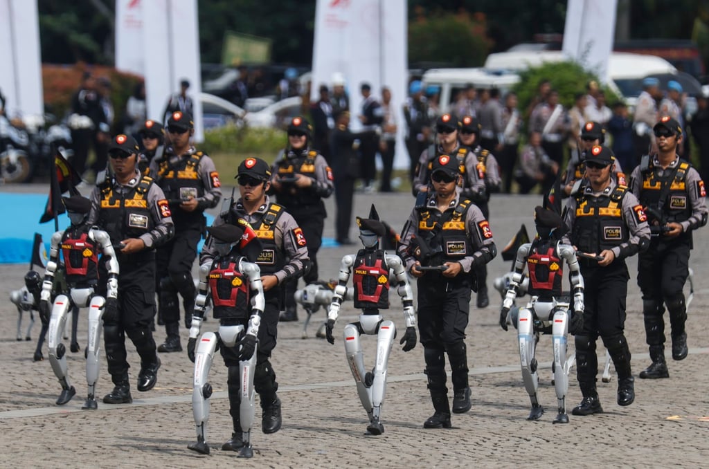 Indonesian police criticised for showcasing robots, sidestepping bigger  issues | South China Morning Post