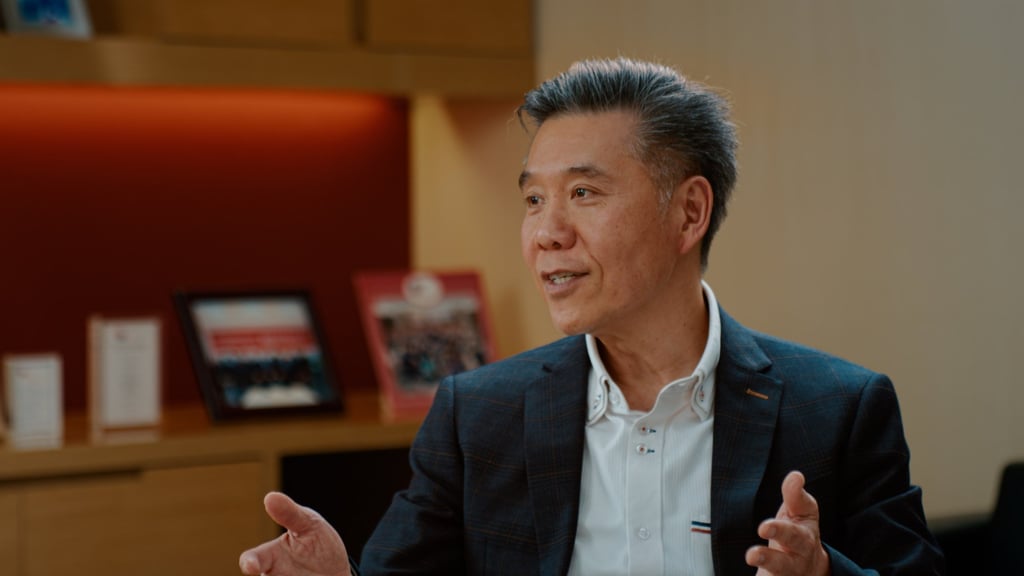 Philip Ho, CEO of OnePort, says its platform helps to digitise communication between stakeholders such as shipping lines, payment firms and communication companies.