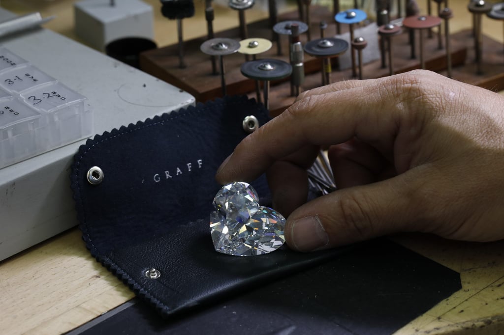 The Infinity was named after Laurence Graff’s boundless love for diamonds. Photo: Handout The Infinity was named after Laurence Graff’s boundless love for diamonds. Photo: Handout