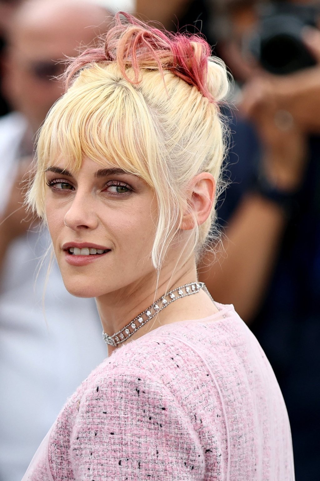 Kristen Stewart poses during a photocall for the film The Chronology of Water at Cannes, in May. Photo: Reuters