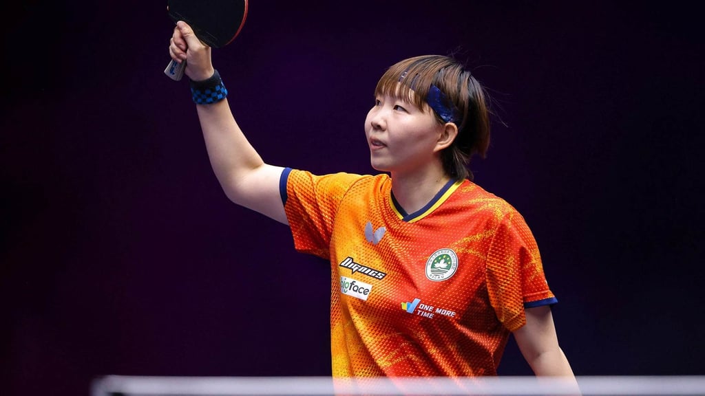 Zhu Yuling has her sights on a first title after reaching the WTT Smash final. Photo: Handout