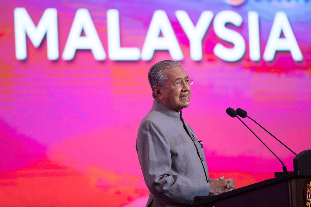 Mahathir in Putrajaya, Malaysia in 2019. Photo: AP