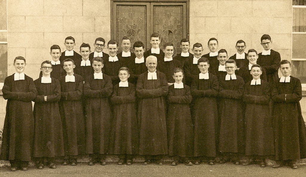 Brother Patrick’s novitiate group, 1958-59, at Castletown, County Laois, Ireland. Photo: courtesy Brother Patrick Brother Patrick’s novitiate group, 1958-59, at Castletown, County Laois, Ireland. Photo: courtesy Brother Patrick