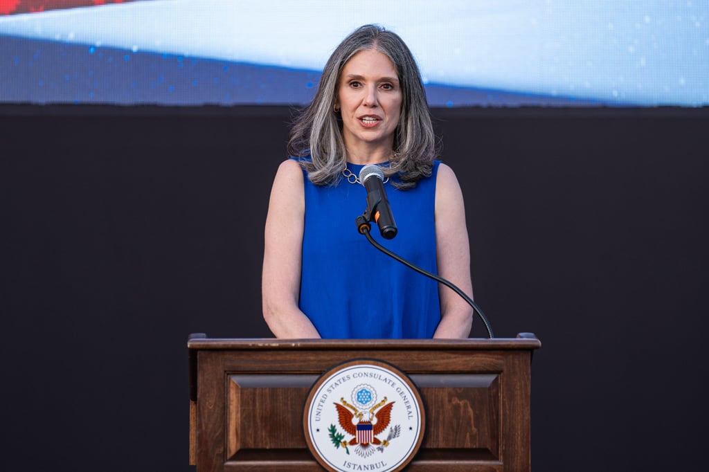 Julie Eadeh is tipped to be leaving Istanbul to become the US consul general in Hong Kong. Photo: Getty Images Julie Eadeh is tipped to be leaving Istanbul to become the US consul general in Hong Kong. Photo: Getty Images