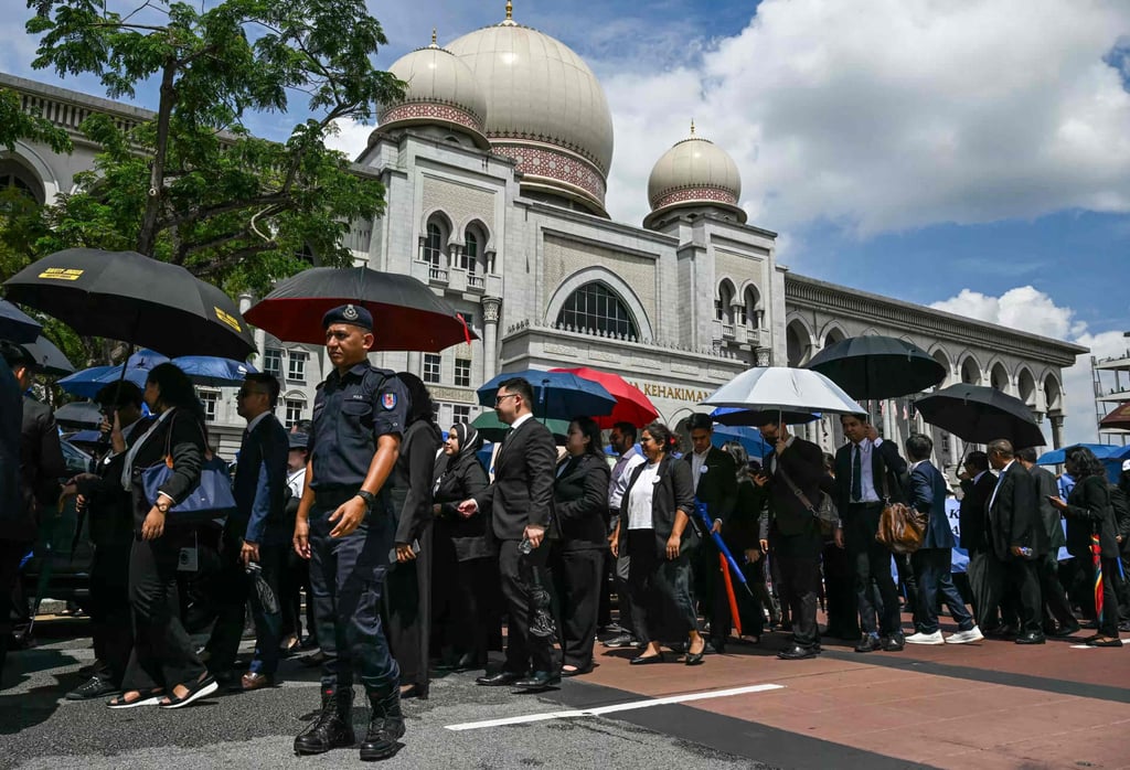 Malaysian Bar Council members are concerned about any attempt by the executive to weaken judicial independence. Photo: AFP Malaysian Bar Council members are concerned about any attempt by the executive to weaken judicial independence. Photo: AFP