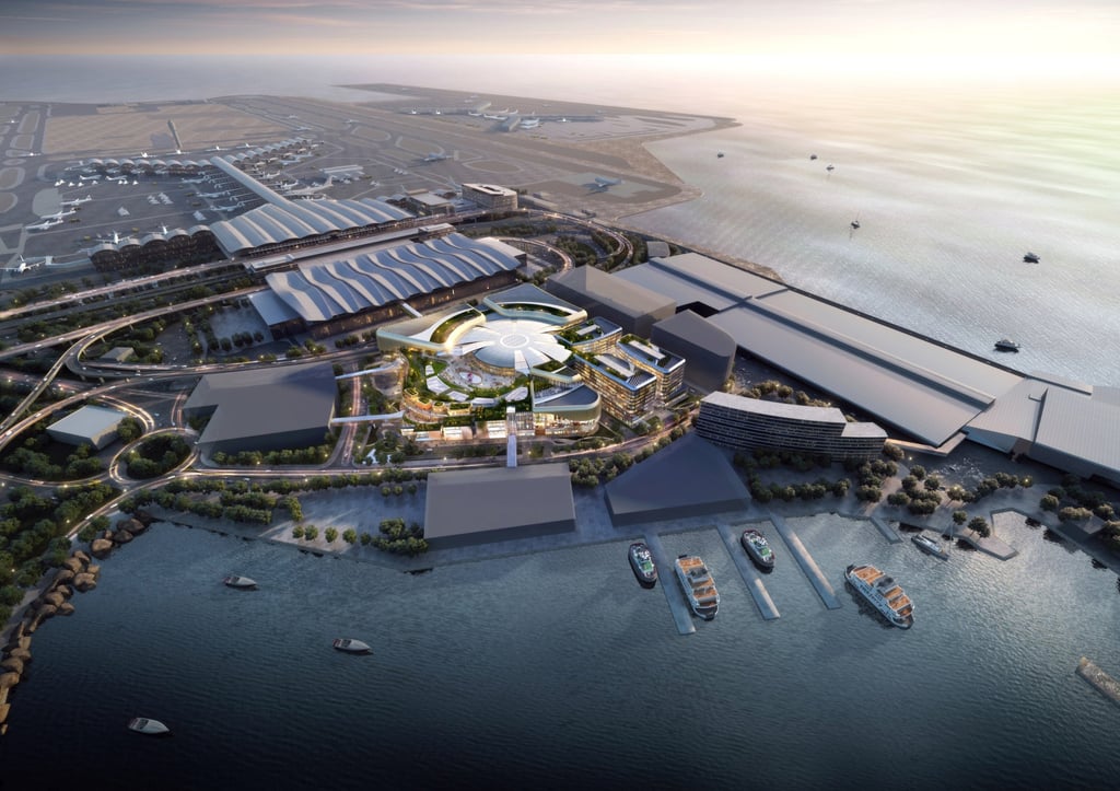 The Skycity project near Hong Kong International Airport. Photo: Keith Chan The Skycity project near Hong Kong International Airport. Photo: Keith Chan