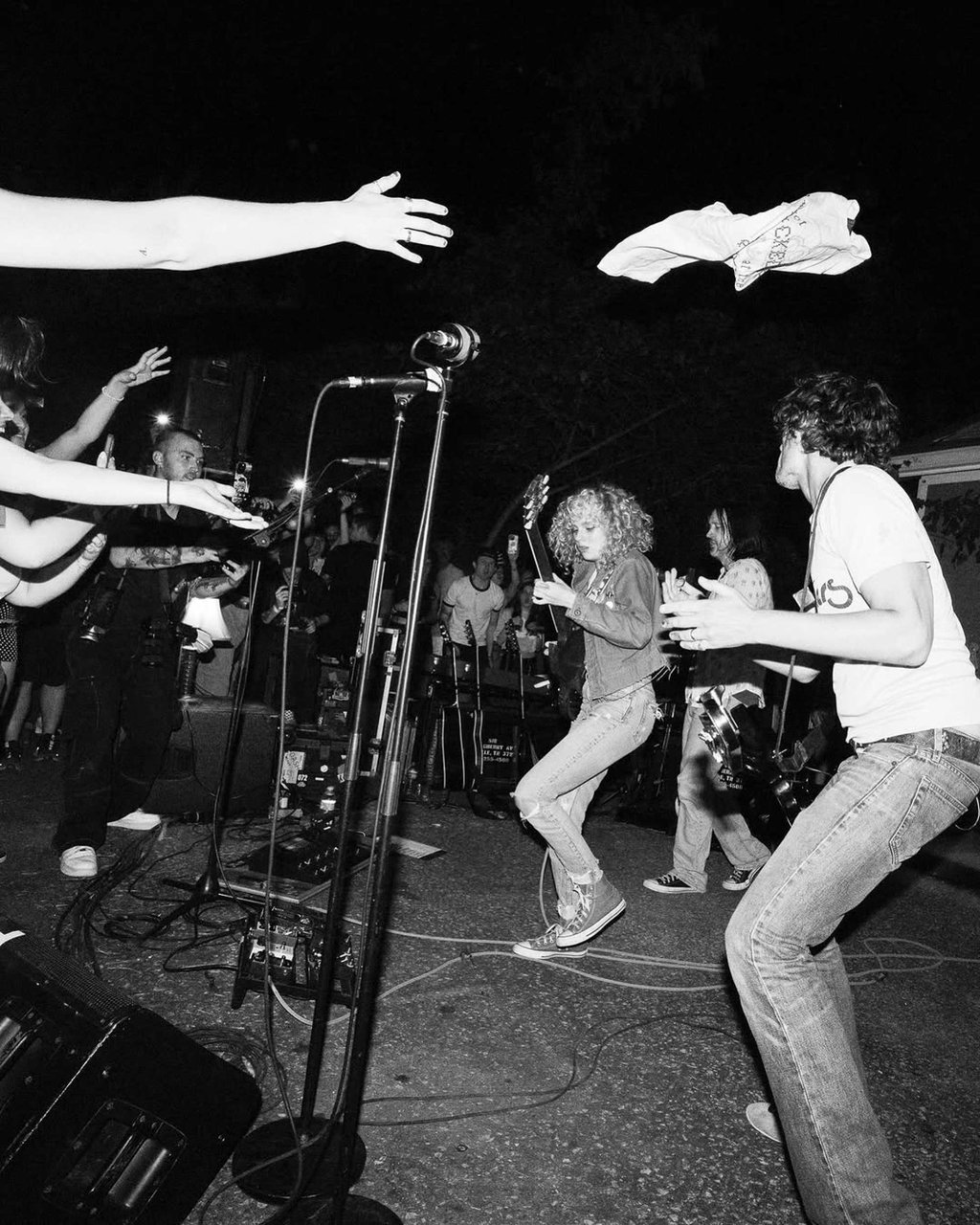 Grace Bowers performing with The All-American Rejects in May. Photo: @grace__bowers/Instagram