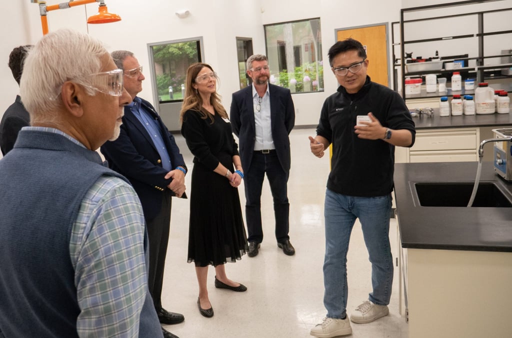 Huang Wenxiao (right),CEO and co-founder of Feon Energy, winner of this year’s TERA-Award silver prize. Photo: Handout Huang Wenxiao (right),CEO and co-founder of Feon Energy, winner of this year’s TERA-Award silver prize. Photo: Handout