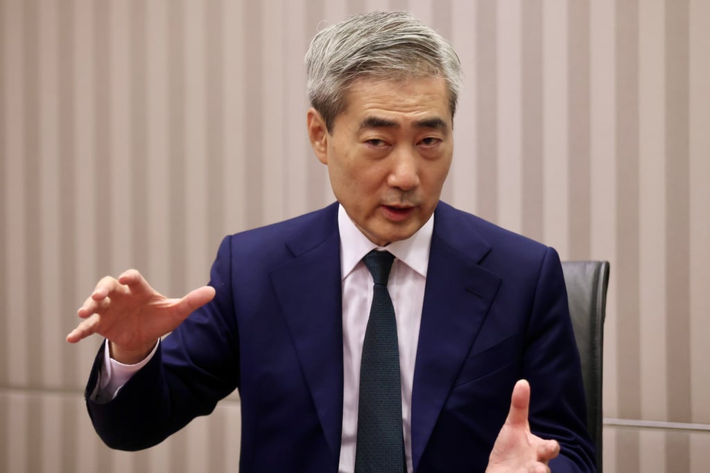 Shin Hyun-Song, the economic adviser and head of the monetary and economic department of the Bank for International Settlements (BIS), during an interview at Two IFC in Central on July 14, 2025. Photo: Jonathan Wong.