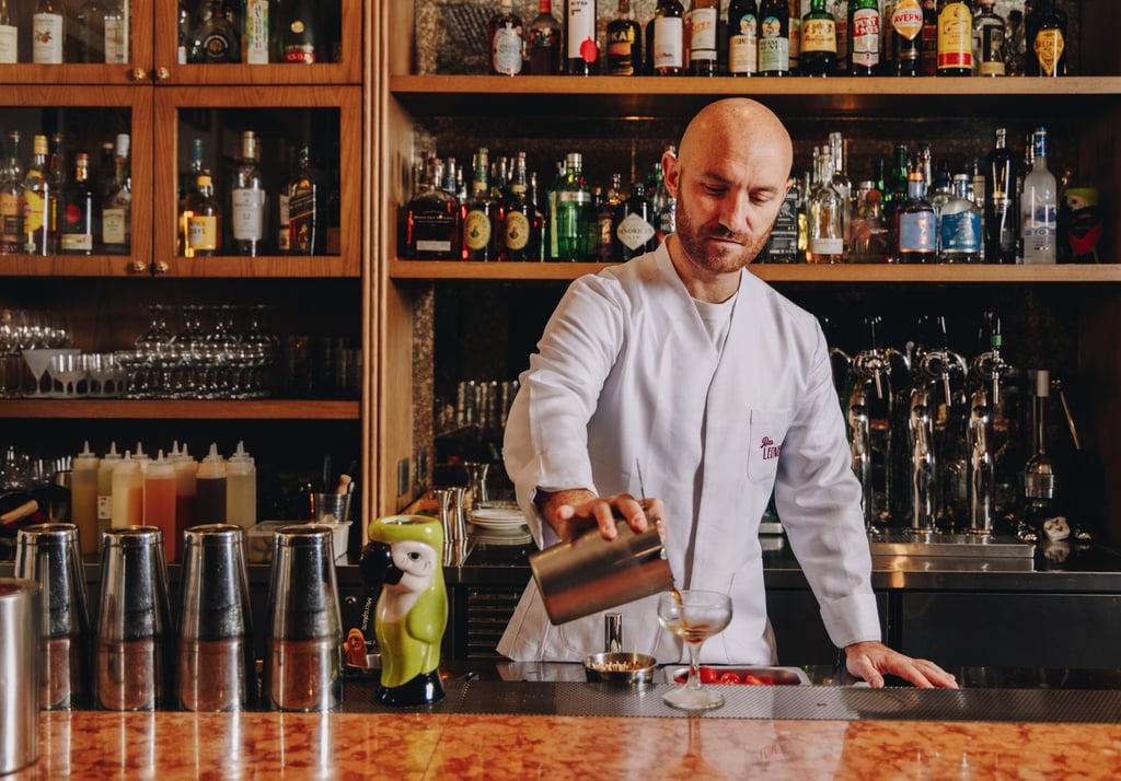 Lorenzo Antinori behind the counter at Bar Leone. Photo: SCMP/Jocelyn Tam