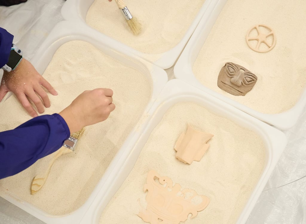 “The Palace Academy Summer Art-venture Series” includes archaeology-themed experiences. Photo: HKPM