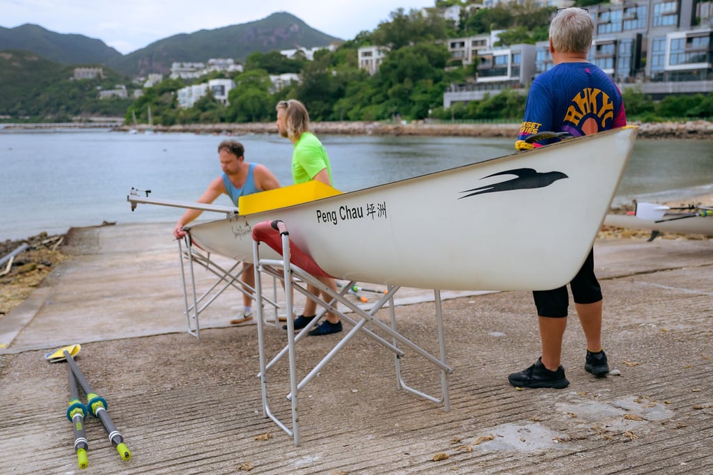 Three Hong Kong residents will attempt to row more than 300 kilometres from Ibiza to Barcelona next week. Photo: Tomoaki Katsuba Three Hong Kong residents will attempt to row more than 300 kilometres from Ibiza to Barcelona next week. Photo: Tomoaki Katsuba