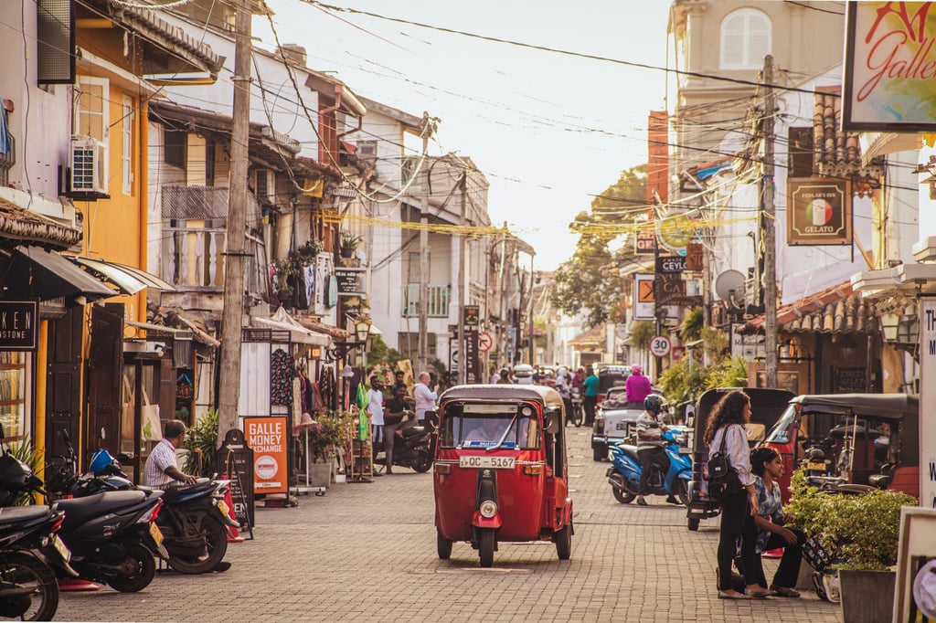 Locals in southern Sri Lanka recommend hailing a tuk-tuk and heading inland. Photo: Shutterstock