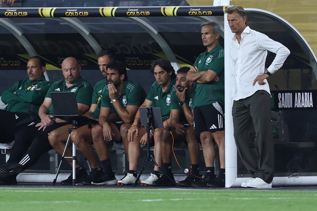 Al-Hilal players are expected to feature in Saudi Arabia’s World Cup qualifiers in October. Photo AFP Al-Hilal players are expected to feature in Saudi Arabia’s World Cup qualifiers in October. Photo AFP