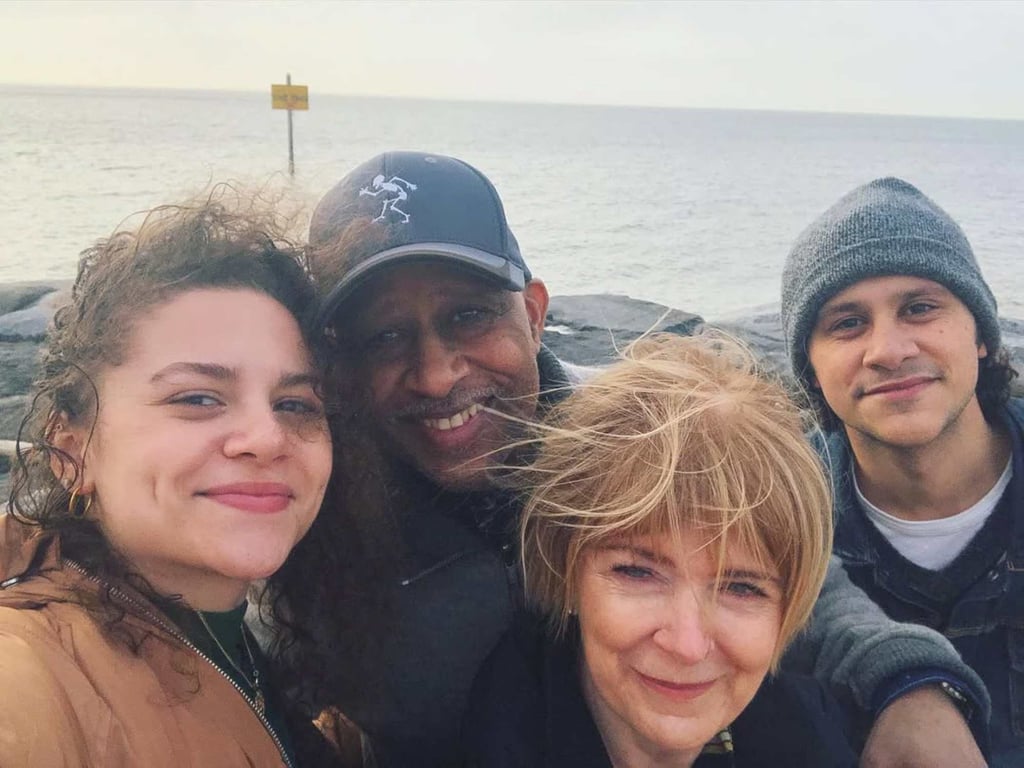 Lily Santiago and her family – her father is award-winning actor, playwright and director Ruben Santiago-Hudson. Photo: @lily_santiago/Instagram