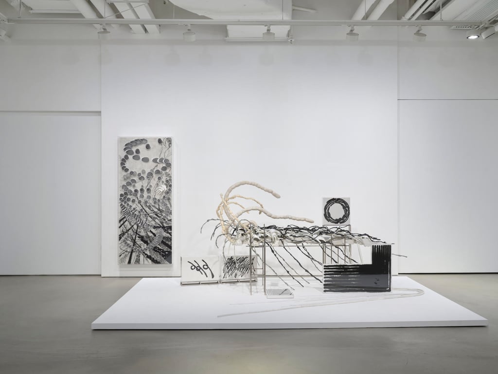 Installations in the “Aura Within” exhibition at Hauser & Wirth Hong Kong. Photo: South Ho