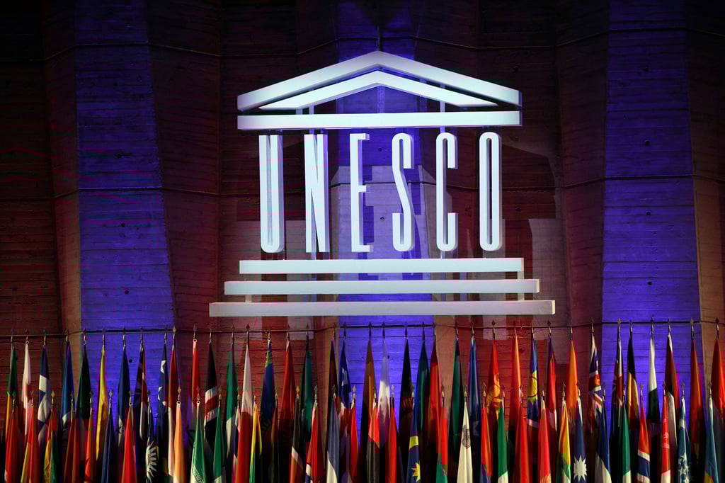 Unesco, the United Nations’ culture and education agency, promotes peace through international cooperation in education, science, and culture. Photo: AP Unesco, the United Nations’ culture and education agency, promotes peace through international cooperation in education, science, and culture. Photo: AP