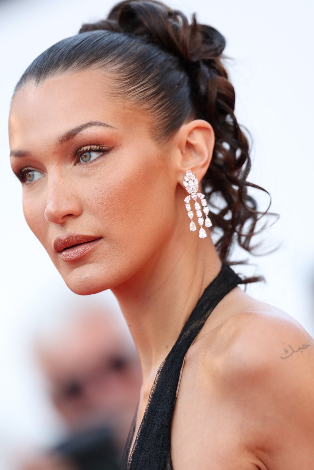 Bella Hadid’s intricate coils, worn while attending the Cannes Film Festival in France in 2024, were reminiscent of the Ancient Greek style of bun. Photo: Getty Images Bella Hadid’s intricate coils, worn while attending the Cannes Film Festival in France in 2024, were reminiscent of the Ancient Greek style of bun. Photo: Getty Images