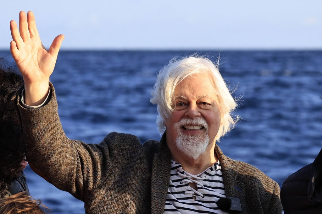 Paul Watson in Nice, France earlier this year. Photo: AFP