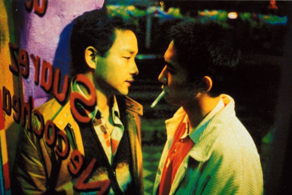 Leslie Cheung and Tony Leung in a scene from Happy Together by Wong Kar-wai, one of Chet Lo’s favourite directors. Photo: Film Co Leslie Cheung and Tony Leung in a scene from Happy Together by Wong Kar-wai, one of Chet Lo’s favourite directors. Photo: Film Co