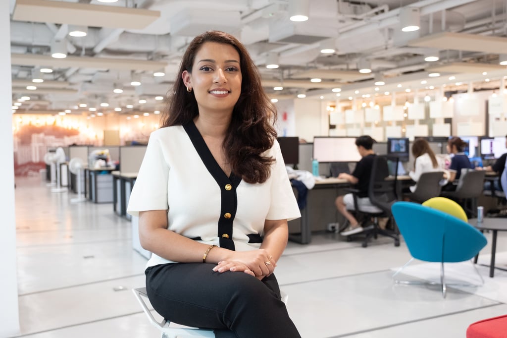 Lamia Sreya Rahman, co-founder of Vidi Labs, has become a role model for young people from Hong Kong’s ethnic minority communities, Photo: Connor Mycroft Lamia Sreya Rahman, co-founder of Vidi Labs, has become a role model for young people from Hong Kong’s ethnic minority communities, Photo: Connor Mycroft