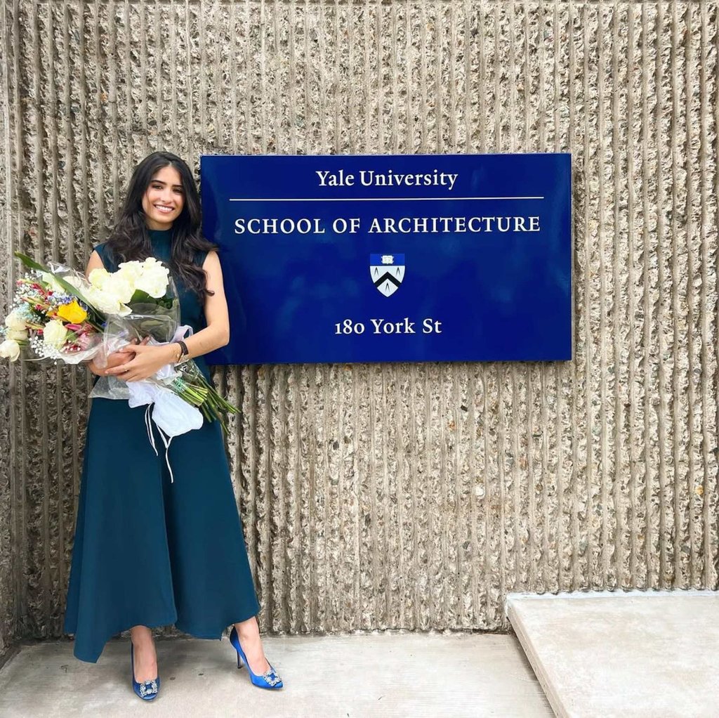 Ana Amelia Batlle Cabral graduated from Yale’s School of Architecture. Photo: @anabatlle/Instagram Ana Amelia Batlle Cabral graduated from Yale’s School of Architecture. Photo: @anabatlle/Instagram