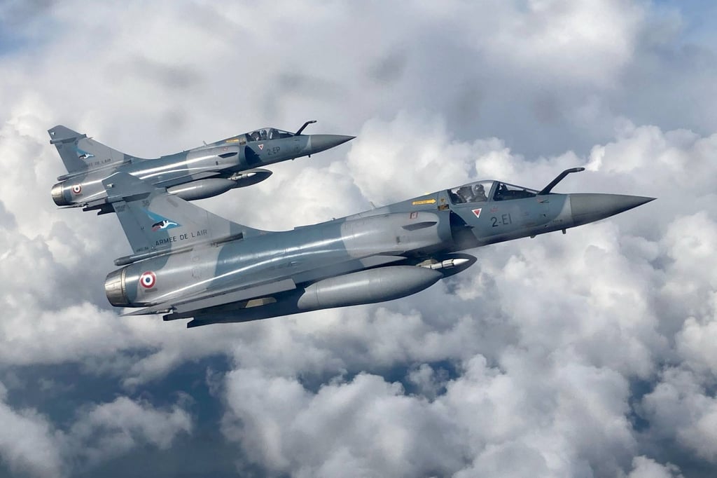 French Mirage 2000 fighter jets. Ukraine lost one of its warplanes on Tuesday. File photo: AFP French Mirage 2000 fighter jets. Ukraine lost one of its warplanes on Tuesday. File photo: AFP