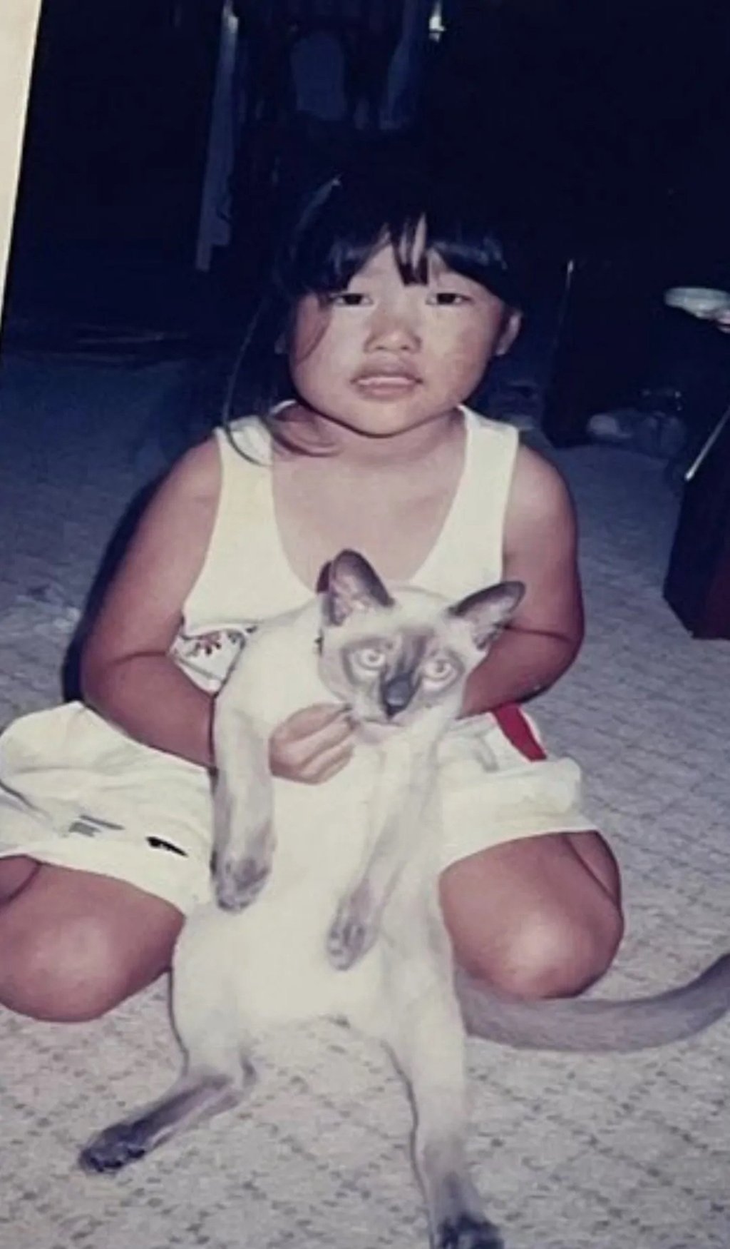 Madoka Hattori carried out the research on her pet cat when she was a primary one pupil. Photo: Weixin