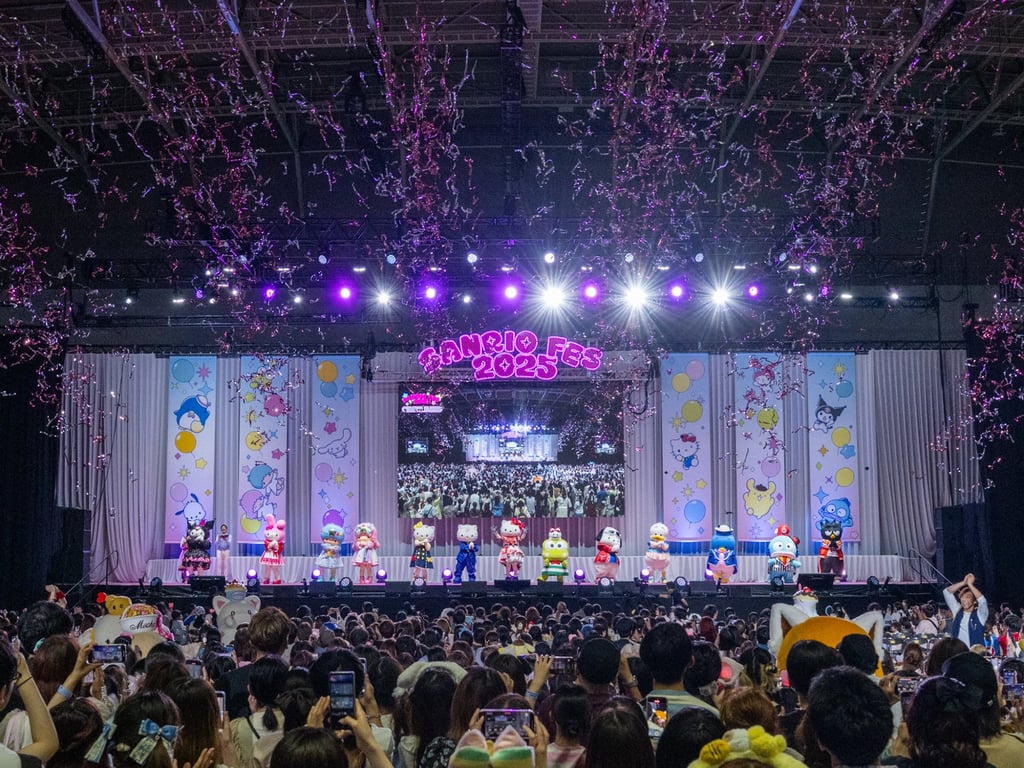 At Sanrio Fes 2025, in Yokohama, Japan, the company announced this year’s Character Ranking, where Pompompurin claimed first place. Photo: Sanrio
