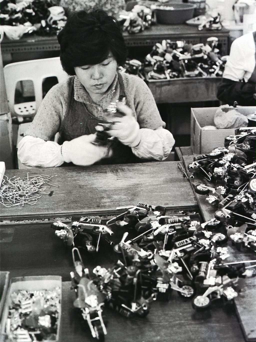 A worker at Kader’s toy factory in Hong Kong in 1971. The company was founded in 1948. Photo: SCMP Archives