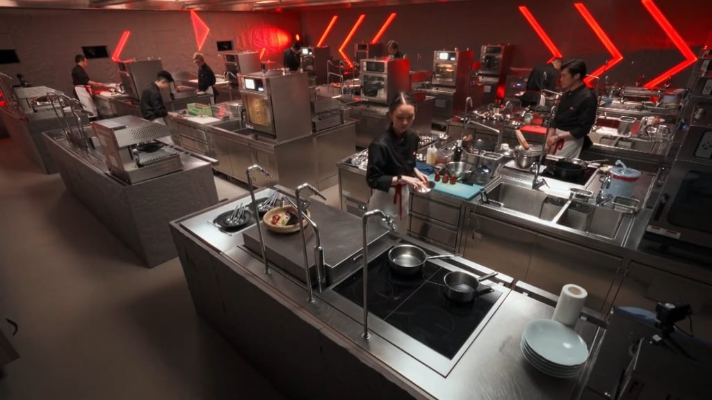 The final eight contestants of Red Hot Chef were chosen from hundreds across Hong Kong, selected by a panel of judges led by Ahn Sung Jae. Photo: TVB Jade/Red Hot Chef