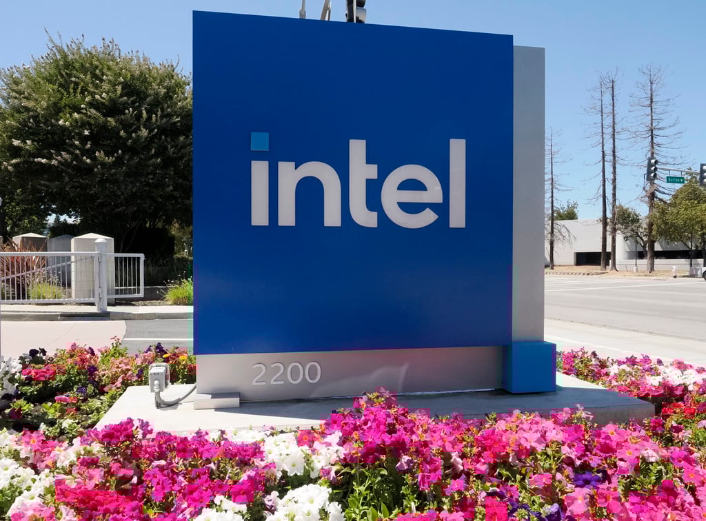 The Intel headquarters in Santa Clara, California. Photo: EPA The Intel headquarters in Santa Clara, California. Photo: EPA
