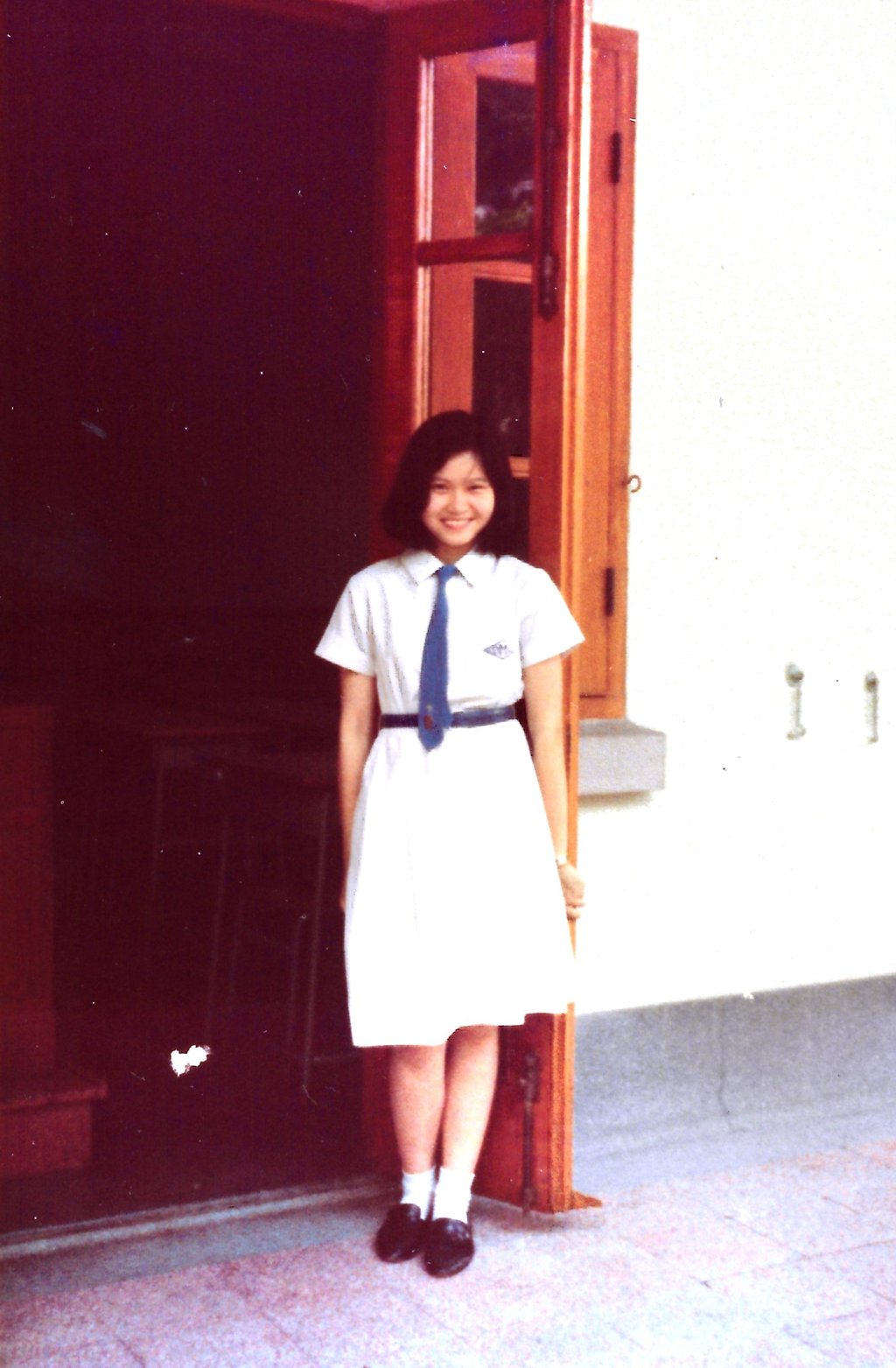 Jessica Kam-Engle as a student at St Mary’s Canossian College in Hong Kong. Photo: courtesy Jessica Kam-Engle