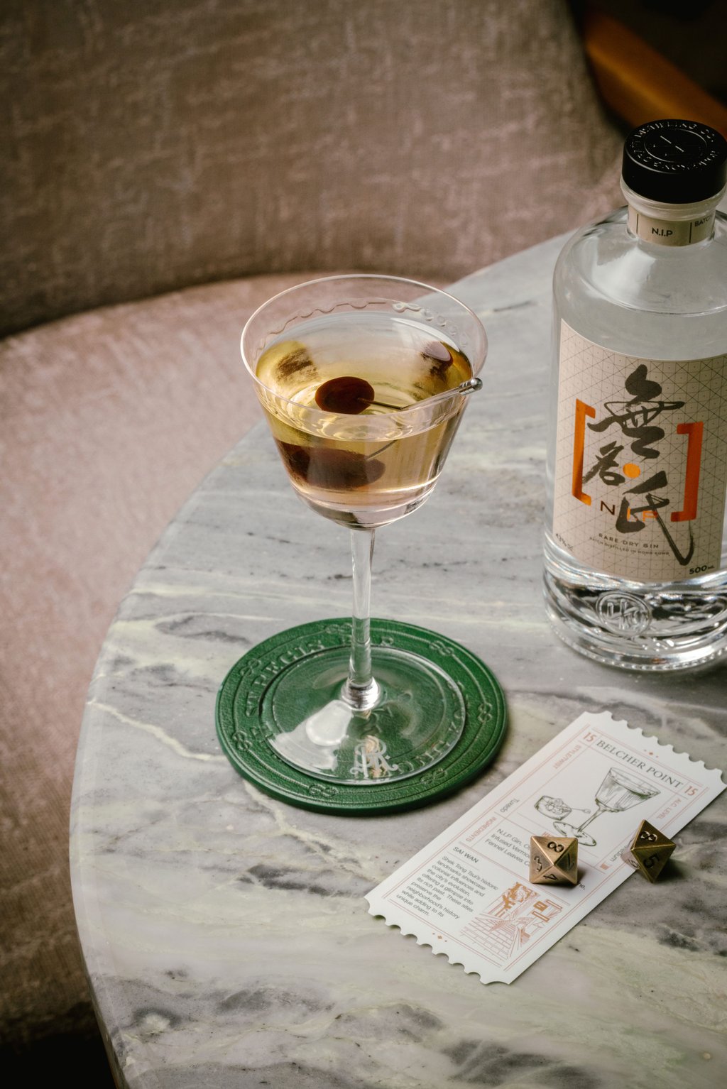 The St Regis Bar’s Belcher Point cocktail. Photo: courtesy The St. Regis Bar