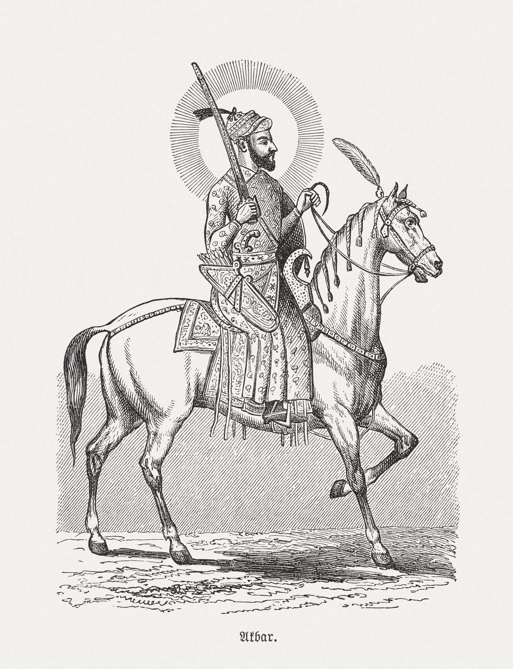 Jalaluddin Muhammad Akbar, the Great Mughal of India from 1556 to 1605. The evolution of Hyderabadi cuisine was shaped in part through the 17th century Mughal invasion. Photo: Getty Images