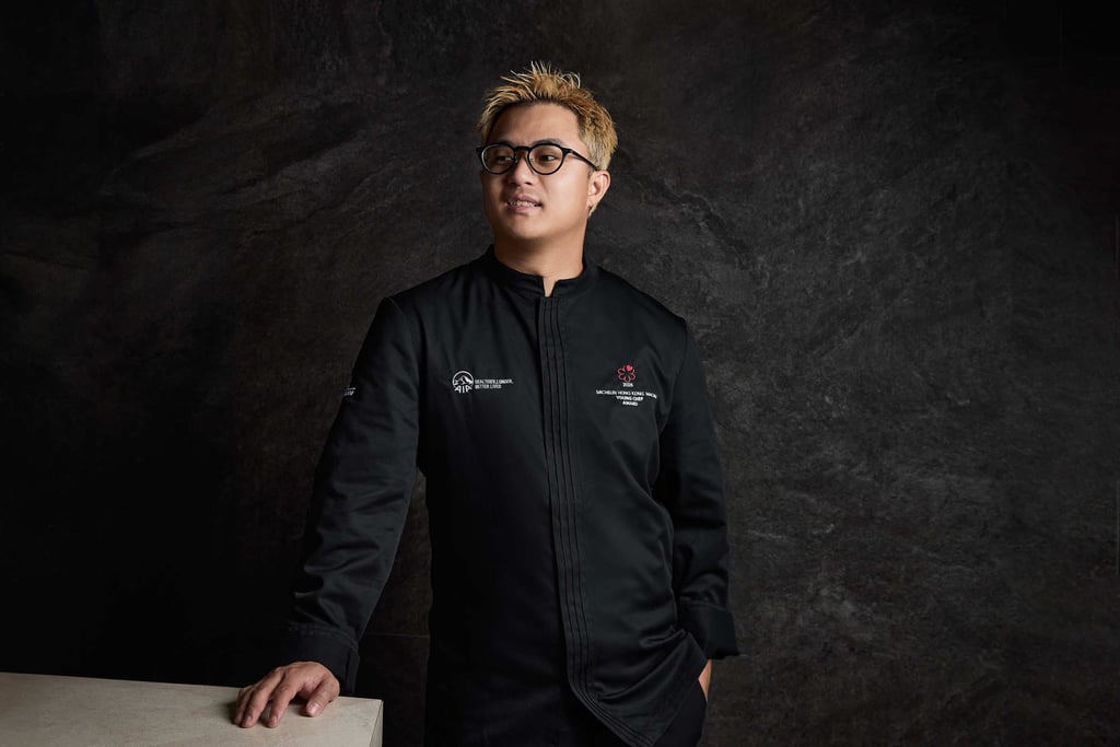 The winner of Michelin’s Hong Kong & Macau Young Chef Award 2025, chef Frankie Wong from Ankôma. Photo: Handout The winner of Michelin’s Hong Kong & Macau Young Chef Award 2025, chef Frankie Wong from Ankôma. Photo: Handout