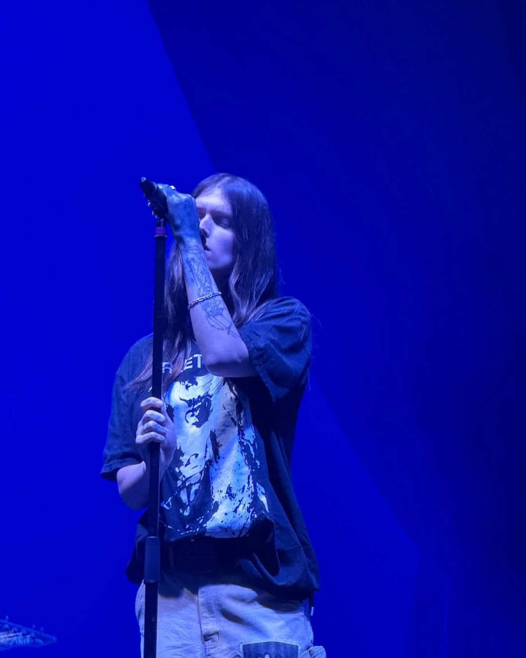 Ethel Cain opening for Mitski on September 12, 2024. Photo: @ethelcaindaily/Instagram