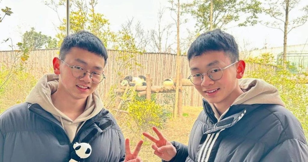The uncannily alike brothers have been described as “incredible” by the university that has accepted them both. Photo: handout The uncannily alike brothers have been described as “incredible” by the university that has accepted them both. Photo: handout