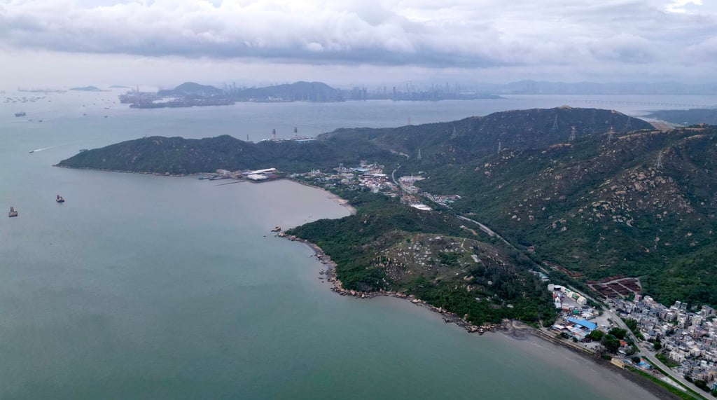 This photo, taken on July 22, shows the coast of Lung Kwu Tan. Photo: Eugene Lee