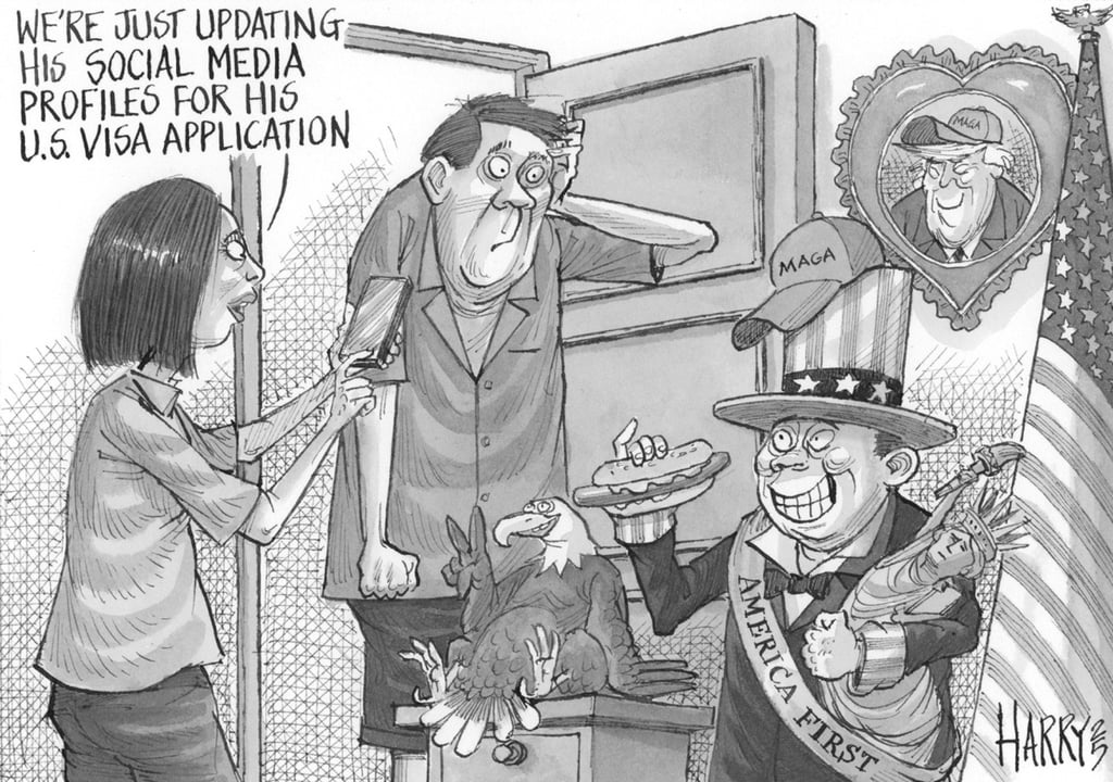 Illustration: Harry Harrison Illustration: Harry Harrison