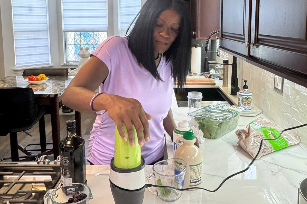 Phyllis Jones is one of the participants in a US study of lifestyle changes in seniors at risk of developing dementia. Photo: courtesy of Phyllis Jones via AP