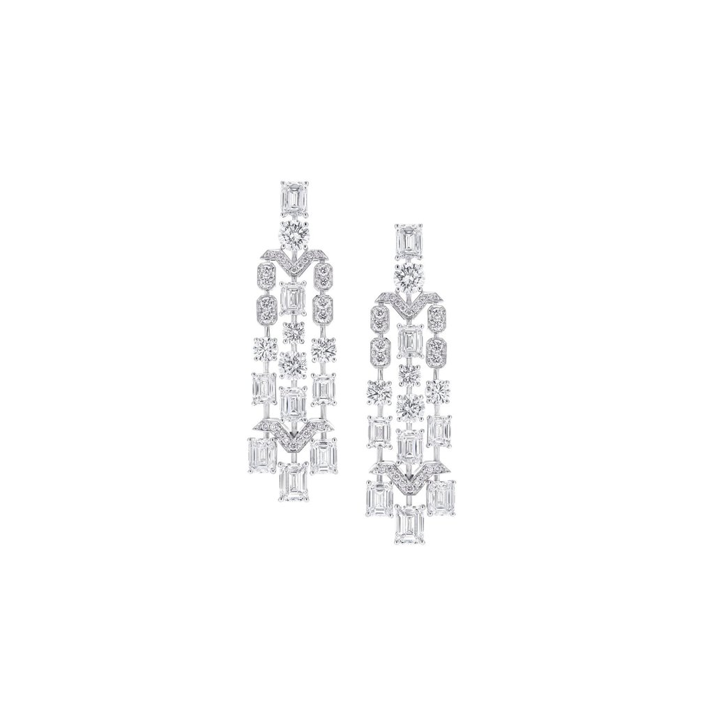 Graff Tribal diamond earrings. Photo: Handout Graff Tribal diamond earrings. Photo: Handout