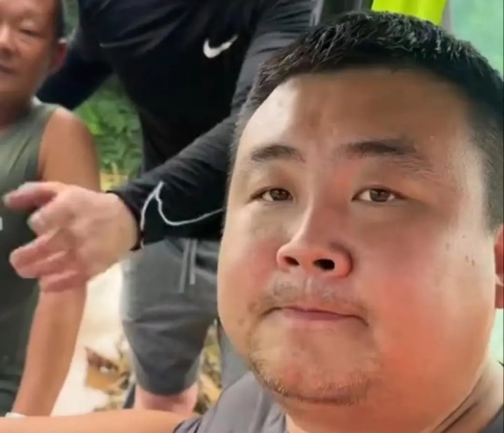 Wang Tianyu responded to a phone call for help, then picked up a friend to assist him on his way to flood-hit areas. Photo: handout Wang Tianyu responded to a phone call for help, then picked up a friend to assist him on his way to flood-hit areas. Photo: handout