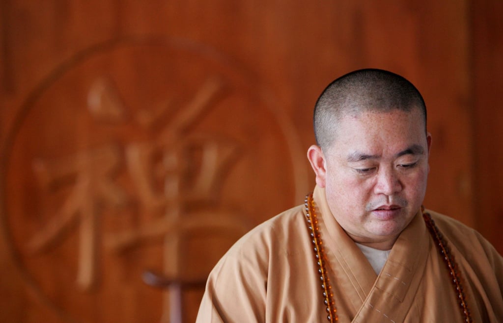 The purge relating to Shi Yongxin, head of the Shaolin Temple in China’s Henan province since 1999, follows a public notice that has stunned millions of Buddhists and martial arts fans worldwide. Photo: Getty Images The purge relating to Shi Yongxin, head of the Shaolin Temple in China’s Henan province since 1999, follows a public notice that has stunned millions of Buddhists and martial arts fans worldwide. Photo: Getty Images
