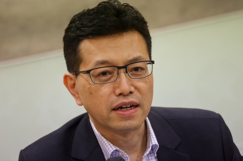Lawmaker and Hong Kong Federation of Trade Unions president Stanley Ng has said he was “threatened” by constitutional and mainland affairs minister Erick Tsang for opposing the same-sex bill. Photo: Jonathan Wong