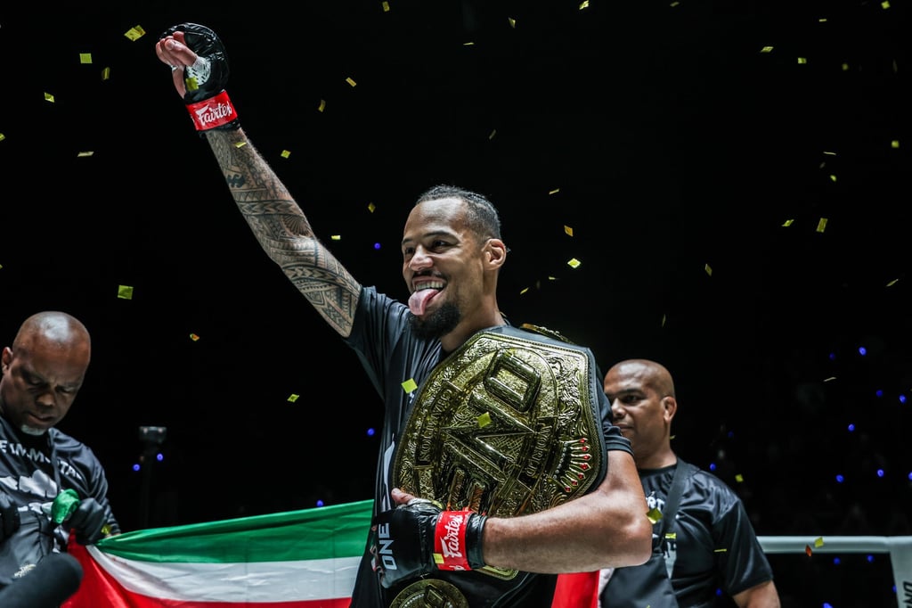 Regian Eersel improved his record to 25 wins from his past 26 bouts. Photo: ONE Championship Regian Eersel improved his record to 25 wins from his past 26 bouts. Photo: ONE Championship