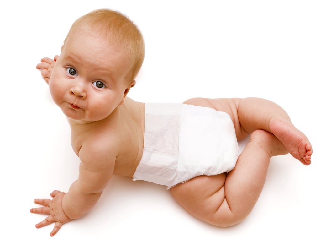A baby in a nappy. The two-year-old girl in the case likely suffered adverse health effects, police said. Photo: Shutterstock