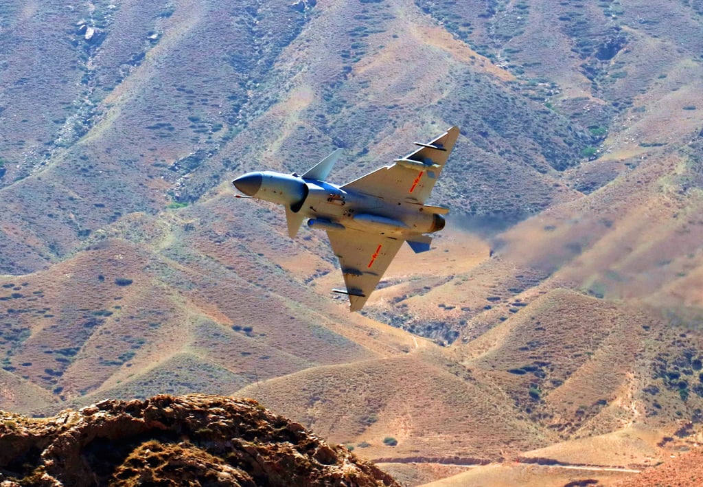 A J-10C is seen during training in 2018. File photo: Xinhua