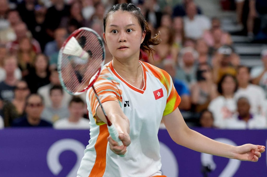 Hong Kong’s Happy Lo in action at the 2024 Olympics in Paris. Photo: AFP Hong Kong’s Happy Lo in action at the 2024 Olympics in Paris. Photo: AFP