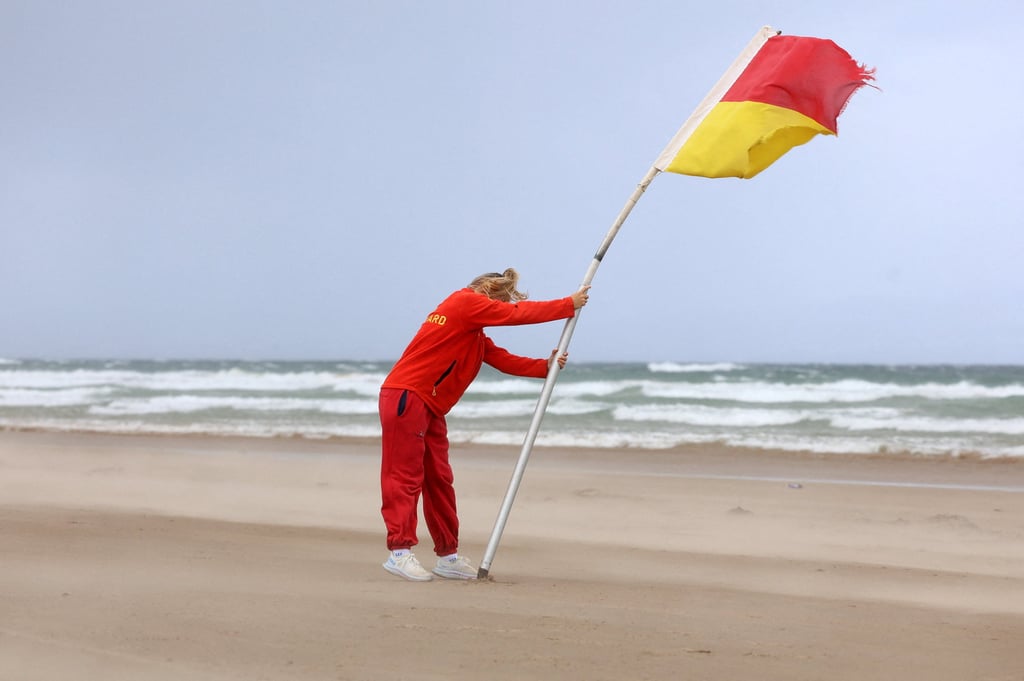 Storm Floris also hit parts of Northern Ireland. Photo: Reuters